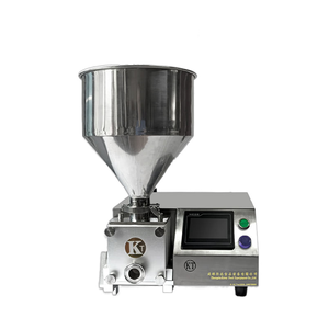 Nouvelle machine commerciale automatique haute productivité légère pour l'injection de confiture, de gelée, de crème et de garniture pour gâteaux, biscuits et beignets - Product Image 3