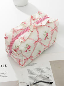 <span class=keywords><strong>Trousse</strong></span> <span class=keywords><strong>de</strong></span> maquillage en dentelle style coréen pour adolescente, <span class=keywords><strong>trousse</strong></span> à crayons en ruban surjeté pour étudiante, <span class=keywords><strong>trousse</strong></span> <span class=keywords><strong>de</strong></span> <span class=keywords><strong>toilette</strong></span> portable et nomade - Product Image 6