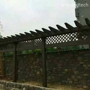 แพคเกจไม้พลาสติกเพอร์โกลาแบบครบวงจรส่วนประกอบที่ประกอบไว้ล่วงหน้าและคู่มือ DIY ทำจากพลาสติกเพอร์โกลา - Product Image 6