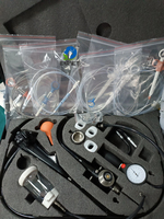 EUR VET Prix d'usine Endoscope flexible à source de lumière froide médicale à LED pour laryngoscope vétérinaire HD pour chien