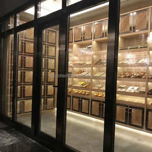 Exhibidor de Cigarros de Madera de Cedro Español Personalizado, Estante, Gabinete, Almacenamiento de Tabaco con Luz LED Eléctrica de Lujo para Tienda de Tabaco o Hogar - Product Image 5