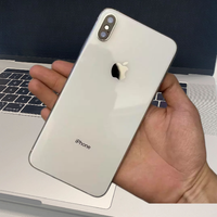 Vente en gros de téléphones d'occasion débloqués pour Xs Max 512 Go Argent, puce A12 Bionic, écran Super Retina OLED, Face ID, prix d'usine, fournisseur en gros