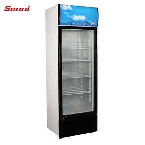 Refrigerador Vertical SMAD de 228 Litros, Refrigerador de Exhibición con Puerta de Vidrio - Product Image 3