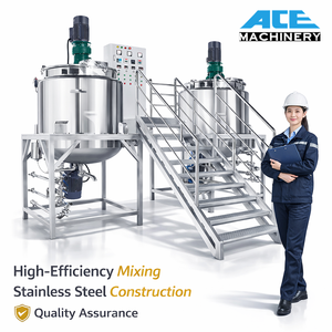 Versatile High Shear Dispersion Vacuum Homogenizing Turbo Emulsifier - Product Image 6