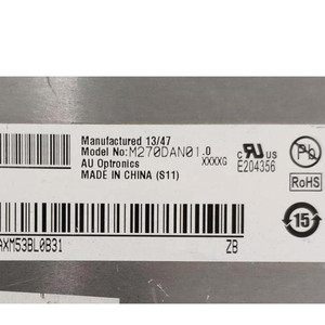 M270DAN01.0 มีสินค้าในสต็อก หน้าจอ LCD TFT ขนาด 27.0 นิ้ว ความละเอียด 2560*1440 - Product Image 3