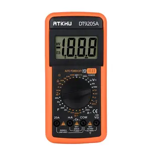 DT9205A AC/DC voltage testers Current Meter Digital smart Multimeter Resistance Tester Pocket multimeter