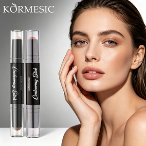 KORMESIC 3.6g Barra Iluminadora de Doble Color de Marca Privada, Maquillaje de Doble Tono, Iluminador, Bronceador, Barra de Contorno para Esculpir el Rostro - Product Image 1