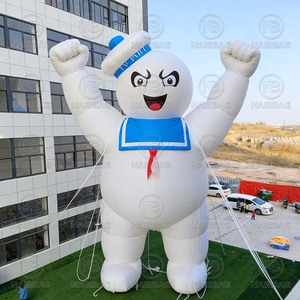 Inflable de Hombre Malvavisco de <span class=keywords><strong>los</strong></span> Cazafantasmas, Modelo Inflable de <span class=keywords><strong>los</strong></span> Cazafantasmas para Decoración de Eventos Publicitarios al Aire Libre - Product Image 2