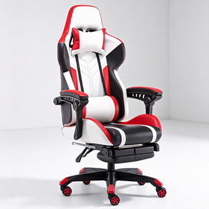 Sillas de Juego Rojas Baratas en Oferta, Diseño con Muestra Gratis, Buen Precio, Sillas de Oficina para Juegos al por Mayor - Product Image 2