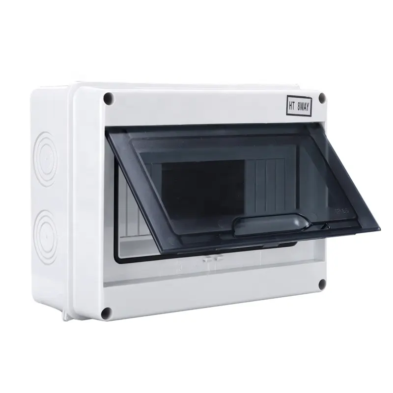 HT-8 водонепроницаемый 200 мм * 155 мм * 95 мм ABS Тип 8 way MCB распределительная коробка