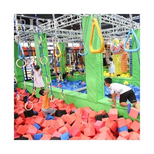 Centre de jeux moderne pour enfants, équipement de terrain de jeux intérieur complet, <span class=keywords><strong>parc</strong></span> de trampolines pour centre d'amusement intérieur commercial - Product Image 6