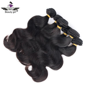 Best Seller Alixpress Dropship cruda vergine brasiliana ragazza colore naturale del corpo onda estensione dei capelli umani - Product Image 2