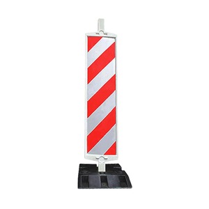Delineateurs de voie réfléchissants en plastique pour la sécurité routière, séparateurs de voies - Product Image 2