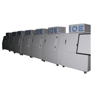 Réfrigérateur extérieur à porte inclinée avec distributeur de glace et refroidissement direct par paroi froide, personnalisable par le fabricant