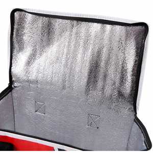 Bolsa Térmica para Alimentos con Aislamiento Térmico, Impresa con Logotipo Personalizado, de Polipropileno Reciclado No Tejido, con Película de Aluminio para Entrega de Alimentos - Product Image 6