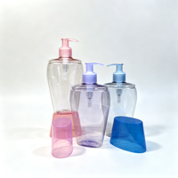 Logo personnalisé, plusieurs couleurs disponibles, pour les soins personnels, flacon pompe vide en PET de 200 ml