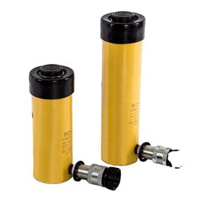 Cylindre hydraulique RC-756 de 75 tonnes de qualité supérieure, vérin hydraulique simple effet utilisé pour les levages lourds et l'entretien - Product Image 6