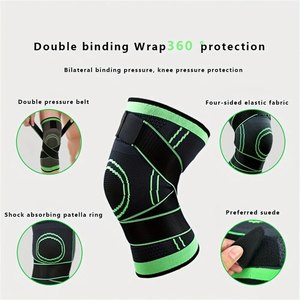 1 pièce Genouillère de sport élastique à compression pour homme, support de genou, équipement de fitness, protection pour basketball, volleyball, tennis, cyclisme - Product Image 3