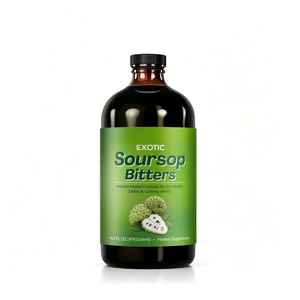 OEM Private Label Ingrosso Liquido Amaro di Graviola - Formula Erboristica Antica, Supporta la <span class=keywords><strong>Salute</strong></span> Intestinale, Detox e Integratore Quotidiano - Product Image 1