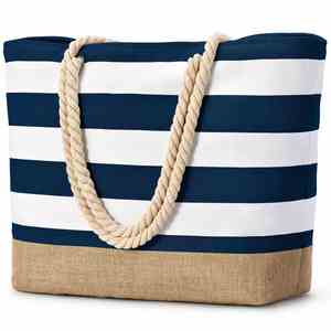 Sacs de courses en toile de jute robustes et écologiques, personnalisables avec motif lettre, pour anniversaire - Product Image 1