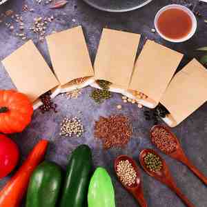 <b>Seed</b> Kraft Coin Gift Envelopes Self-Adhesive Yellow Small Size with Gummed Flap <b>Paper</b> Mini Envelopes - Product Image 5