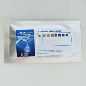 구리, 수은, 불소, 납 물 테스트 스트립, 음용수 중금속 검출을 위한 신속 검사 키트 - Product Image 2