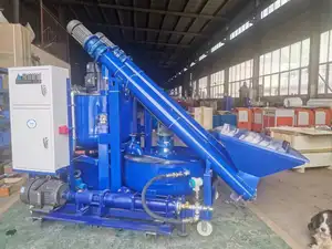 Prestressed Construction Grout Equipment Intelligent Concrete Grout Mixer And Pump System