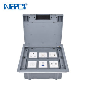 NEPCI Plancher extérieur Bureau Usine <span class=keywords><strong>Prise</strong></span> de sol Boîte à douille latérale Boîtier de <span class=keywords><strong>prise</strong></span> de sol pop-up - Product Image 1