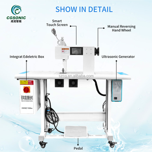 ماكينة خياطة أوتوماتيكية بالموجات فوق الصوتية ذات إبرة واحدة للأقمشة غير المنسوجة، أداء جيد وجديد - Product Image 3