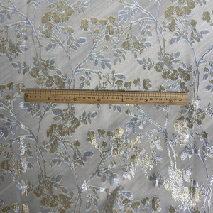 Vàng Và Bạc Cắt Thêu Gạc Vải Sang Trọng Kim Loại Hoa Dệt Cho Trang Phục Thanh Lịch Và Trang Trí Nội Thất - Product Image 6