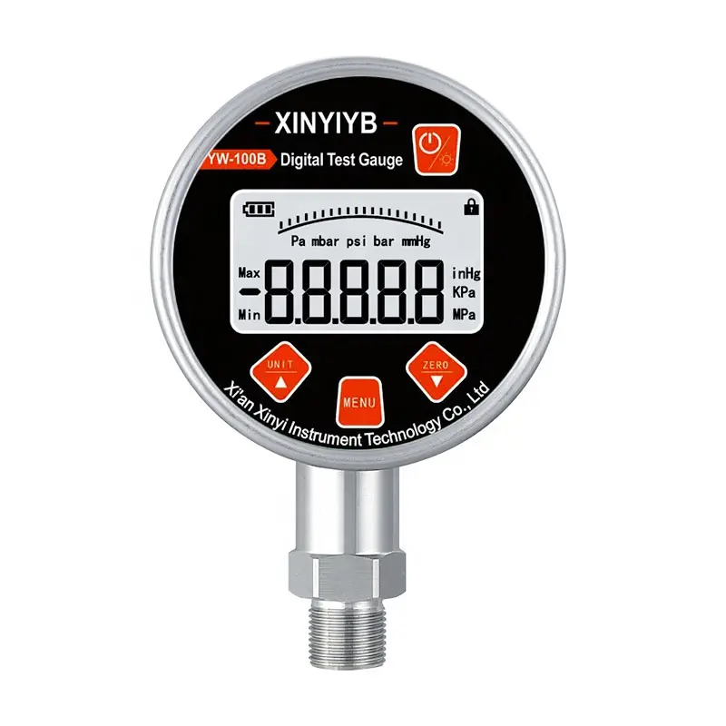 XINYIYB 4~20mA High Precision Calibration Digital Pressure Gauge with Data Storage