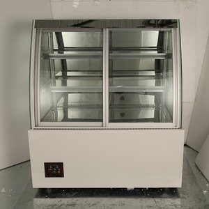 Commercial Cake <b>Display</b> <b>Case</b> Three Tier Hinged Door Freestanding Bakery Equipment Electric Food Preservation EU Plug - Product Image 1
