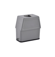 Connecteur industriel rectangulaire WEVEL H10A-TO-2B/H10A-SO-2B IP65 robuste mâle/femelle en cuivre plaqué argent et aluminium moulé sous pression