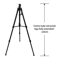 Trépied professionnel léger pour projecteur optique, télescope, station totale, niveau laser et levés topographiques