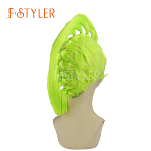 FSTYLER pelucas samurái varios colores <span class=keywords><strong>pelo</strong></span> sintético ajustable para <span class=keywords><strong>Halloween</strong></span> Cosplay <span class=keywords><strong>disfraz</strong></span> Anime fiesta peluca fábrica al por mayor - Product Image 6