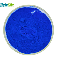 Extrait naturel de spiruline, poudre de phycocyanine bleue, qualité alimentaire, complément alimentaire E18 en bouteille et en fût