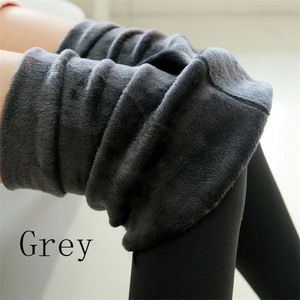 K1369 Women <strong>Leggings</strong> <strong>Inside</strong> Thicken <strong>Fur</strong> Warm <strong>Leggings</strong> Womens Winter Fleece Pants Women Velvet <strong>Leggings</strong> - Product Image 3