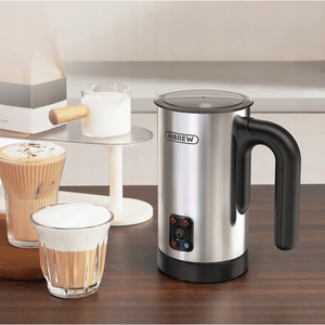 Mousseur à lait électrique HiBREW 300 ml 300 W entièrement automatique en acier inoxydable SUS304 pour la maison - Product Image 3