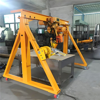 Facile à installer avec un palan à chaîne de haute qualité, mini grue à portique mobile de 5 tonnes