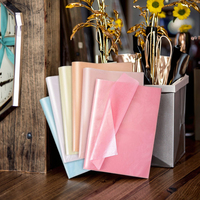 Papier d'emballage coloré écologique en gros, 100 % pâte vierge, personnalisable pour l'impression de logos, emballage cadeau et vêtements