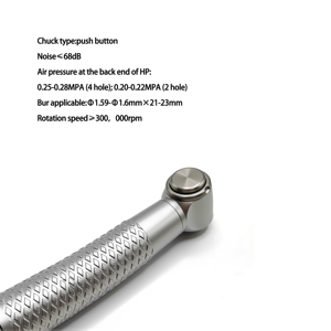 Pièce à main dentaire <span class=keywords><strong>Coxo</strong></span> Chine <span class=keywords><strong>CX207</strong></span>-W, turbine dentaire électrique à bouton-poussoir haute vitesse - Product Image 3