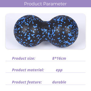 Bola pijat kacang Yoga pijat Epp pelega otot nyaman desain kustom profesional - Product Image 4