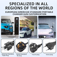Nouvelle borne de recharge portable FLYING 32A monophasée 3,5 kW 7 kW pour véhicules électriques hybrides rechargeables