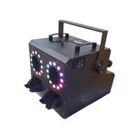 Lumières LED DMX à télécommande pour mariage avec machine à fumée à bulles 1500W, indice de protection IP33, éclairage RGB CRI90