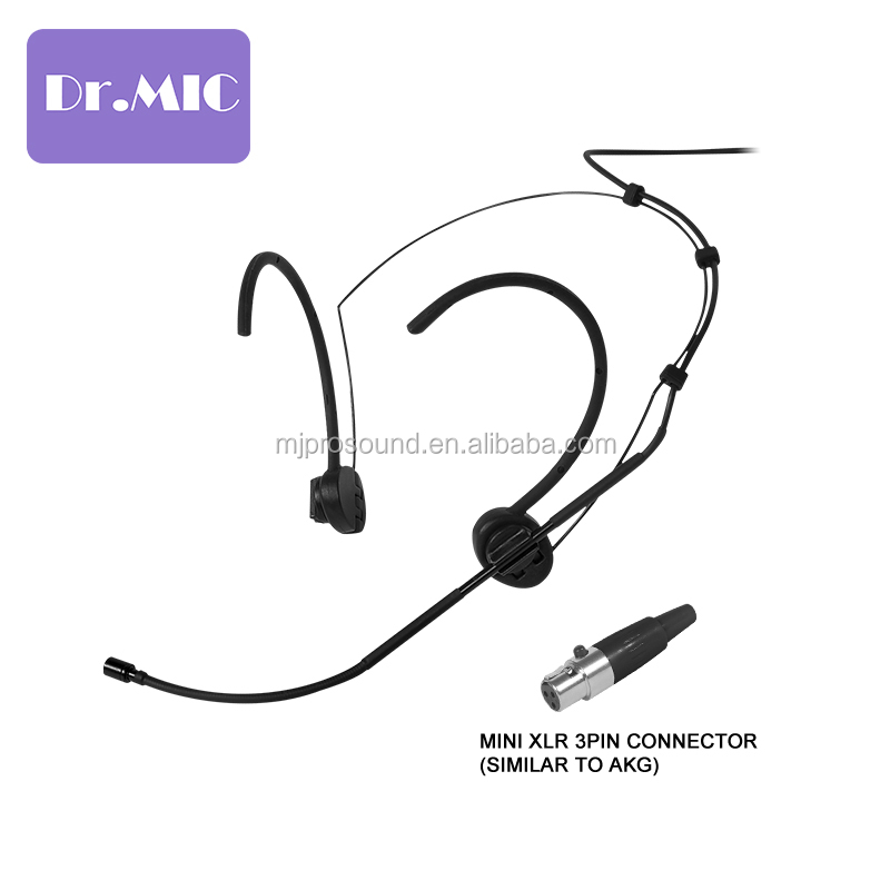 3 pines para AKG (color negro)