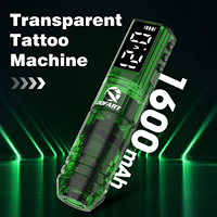Fabricant de stylos à tatouer sans fil en gros, design portable, batterie haute capacité 1600 mAh pour les débutants et les artistes tatoueurs aspirants