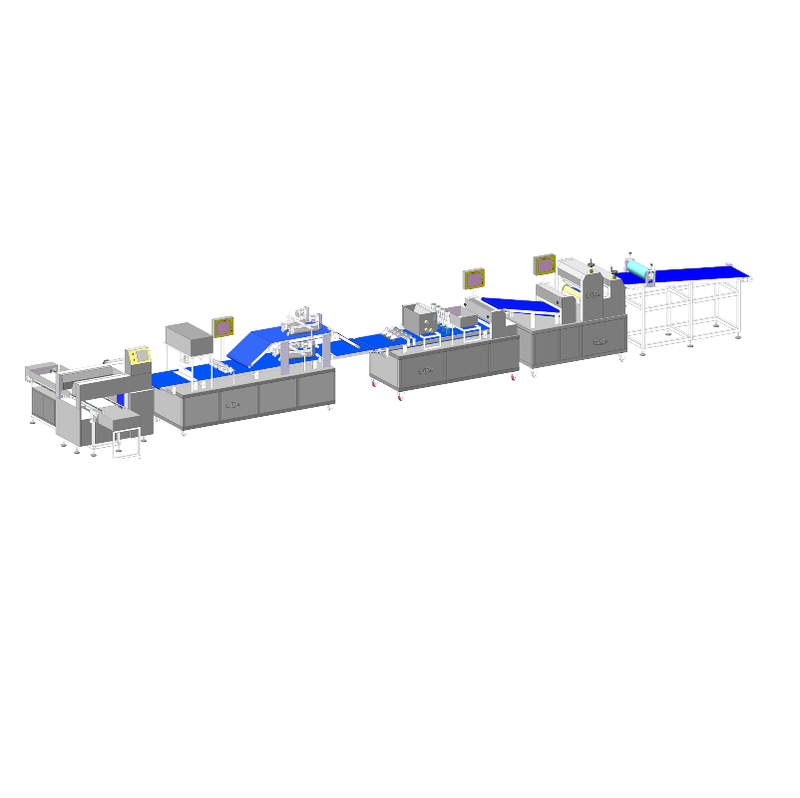 Electric Industrial Butter Croissant Production Line