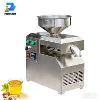 Presse à huile miniature en acier inoxydable pour huiles froides et chaudes : noix de coco, olive, arachide, graines de tournesol, chia, sésame, noix, lin