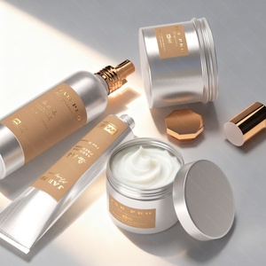 Premium Eco Friendly Aluminum Cosmetic Packaging, Empty Aluminum Bottles, Jars & Tubes for Skincare Packaging - Product Image 1