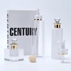 Stock Bouteilles à <span class=keywords><strong>pompe</strong></span> en plastique blanc transparent pour soins corporels 60ml 120ml 250ml 500ml Capuchon à vis Sérigraphie Surface Huiles de massage PP - Product Image 5